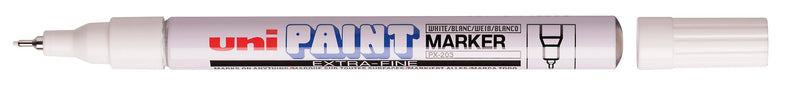 uni Paint Marker Bullet Tip Needlepoint PX203 Line Width 0.8mm White Ref 9001992