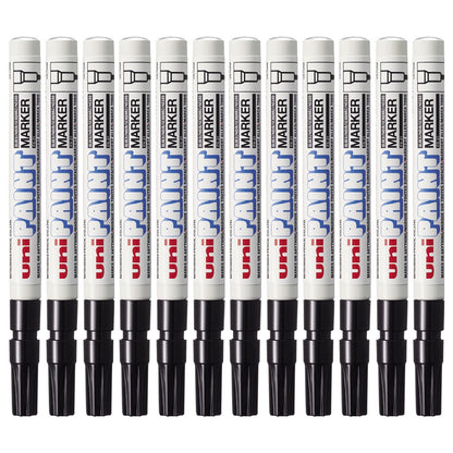 Uni-Ball Paint Marker Bullet Tip Fine Point PX21 Line Width 0.8-1.2mm Black Ref 9001952