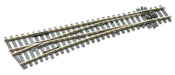 Peco HO Scale Code 100 Insulfrog #6 Left-Hand Turnout