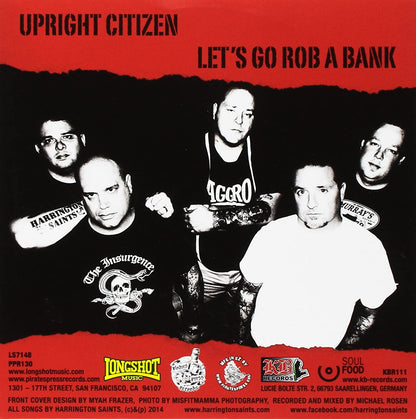 Upright Citizen/Lets Go Rob a [7"