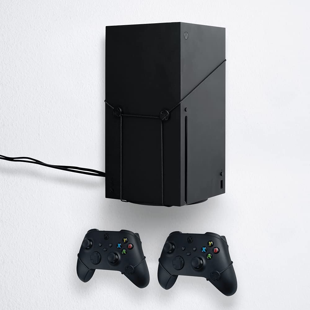 XBOX Series X wall mount by FLOATING GRIP - Bundle (Xbox Series X/