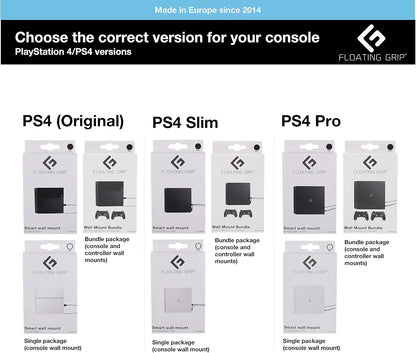 Floating Grips Playstation Controller Wall Mount
