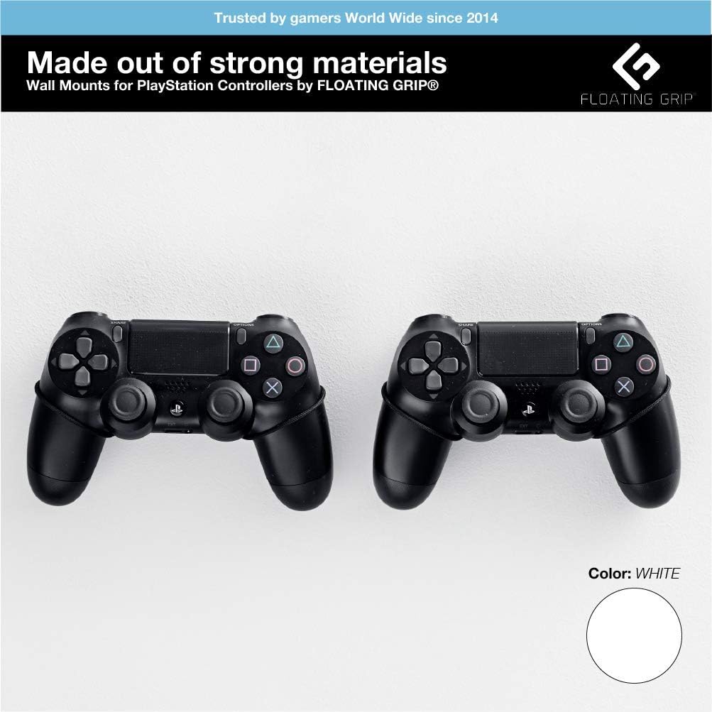Floating Grips Playstation Controller Wall Mount