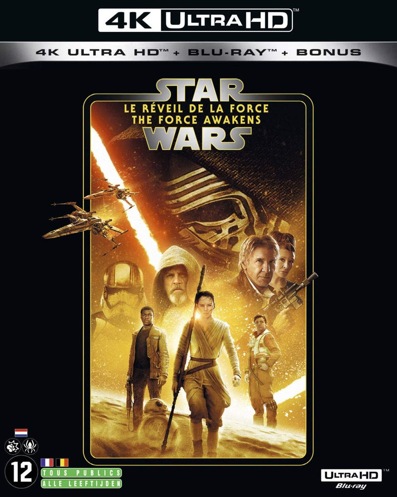 Star Wars: Episode VII - The Force Awakens 4K   (English audio. English subtitles)
