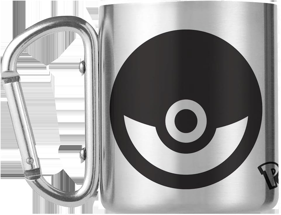 Pokemon Pokeball Carabiner Camping Mug