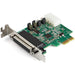 StarTech.com PCI Express serielle Schnittstellenkarte (4 Ports, 16950 UART, Low Profile, 256-Byte-FIFO-Cache