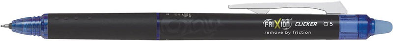 Pilot Frixion Synergy Point Clicker, 0.5mm, Blue, Pack of 12