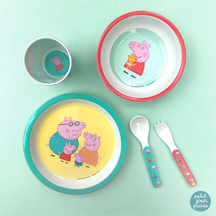 Petit Jour Paris - Set of 5 Pieces Peppa Pig - with Its Gift Box!