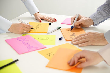 Post-it Super Sticky Large Notes, Pack of 4 Pads, 45 Sheets per Pad, 152 mm x 101 mm, Green, Yellow, Orange, Pink Colors - Large Extra Sticky Notes For Note Taking, To Do Lists & Reminders