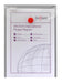 Snopake A6 Polyfile P Portrait Popper Wallet with Press Stud Closure  Clear