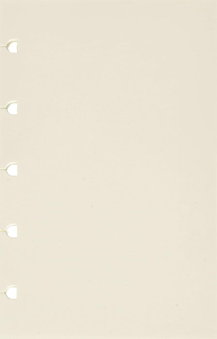 Filofax Pocket Notebook refill - plain paper white