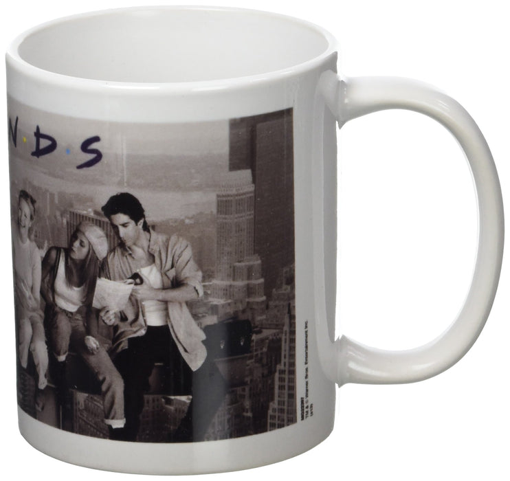 Friends Lunch on a Skyscraper Unisex Tasse Standard Keramik Fan-Merch, TV-Serien, 1 Stück (1er Pack