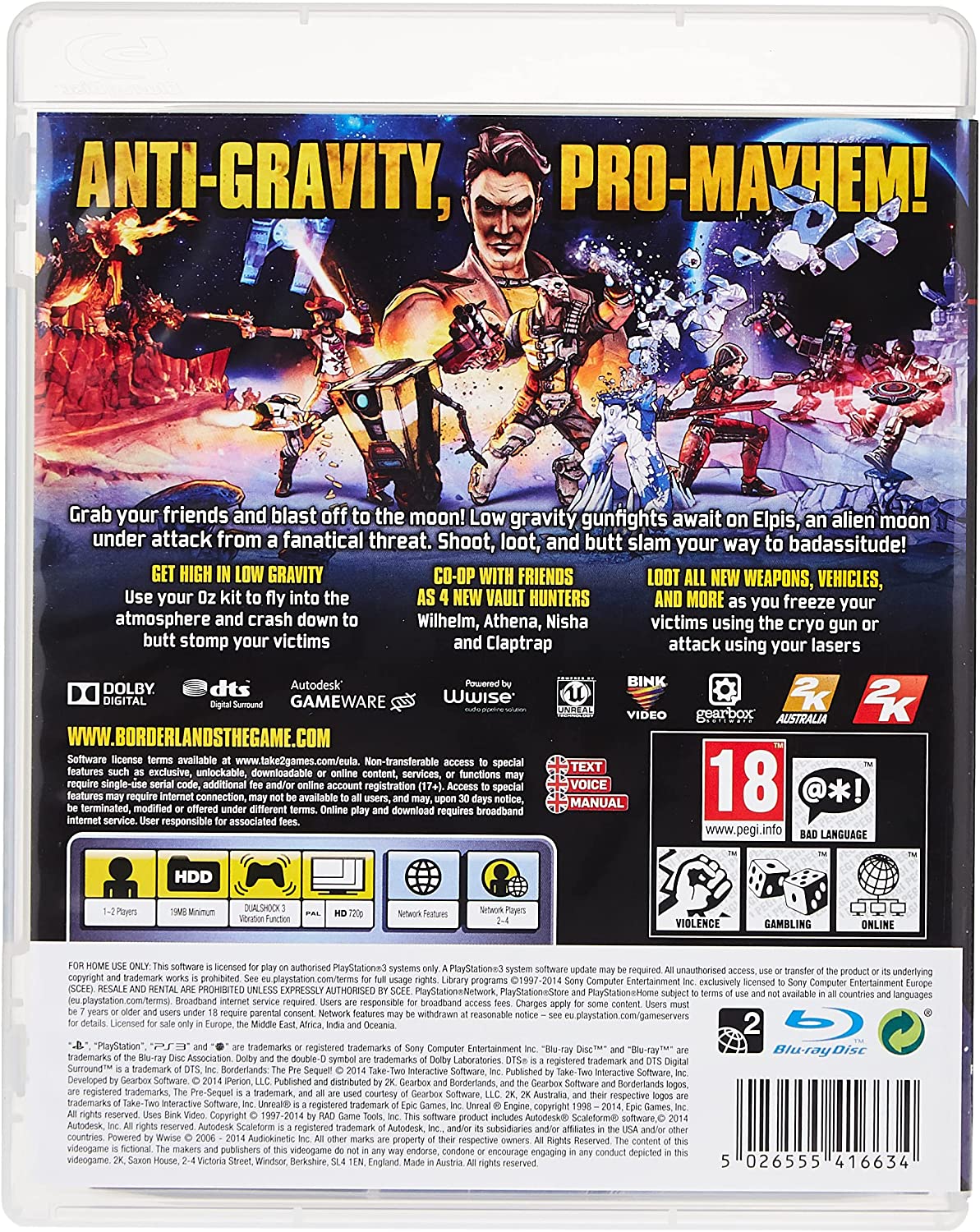 BORDERLANDS: THE PRE-SEQUEL!
