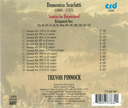 Domenico Scarlatti: Sonatas for Harpsichord