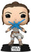 Funko Pop! Star Wars: SWEp9- Rey Skywalker with 2 Light Sabers- Figurine en Vinyle à Collectionner - Idée de Cadeau - Produits Officiels - Jouets pour Les Enfants et Adultes - Movies Fans