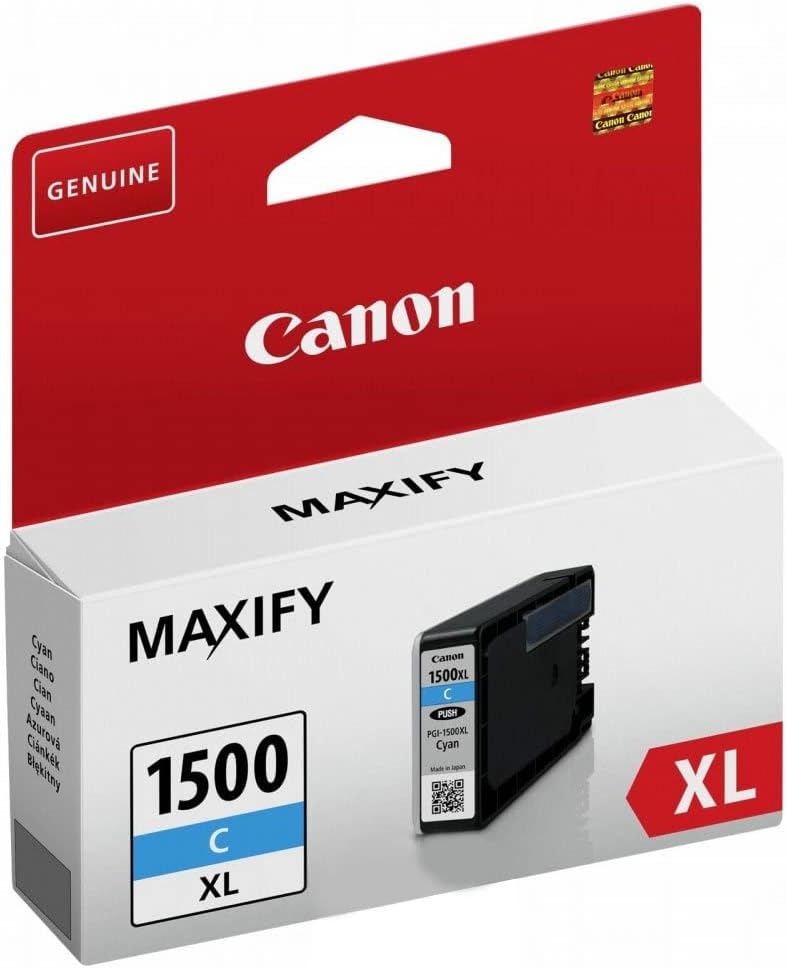 Canon Pgi1500Xlx Cyan High Yield Ink Cartridge 12Ml - 9193B001