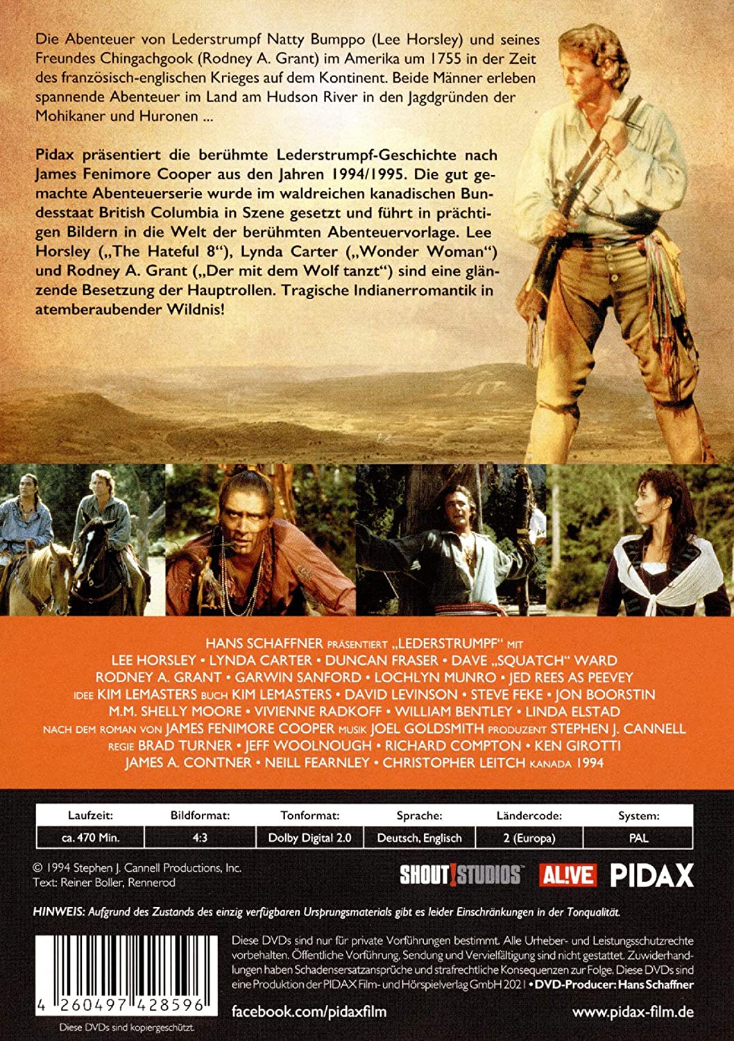 Lederstrumpf, Vol. 1, 3 DVD