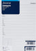 A5 Filofax Contacts Refill. Name, Address, Telephone, Mobile, E-Mail.