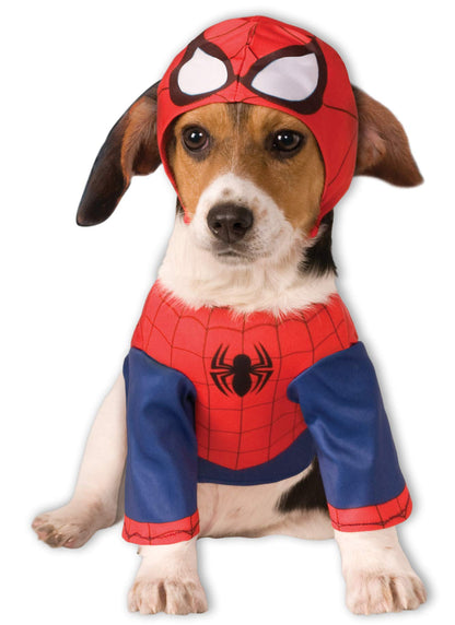 SPIDER-MAN PET COSTUME - FANCY DRESS COSTUME (SIZE: S)