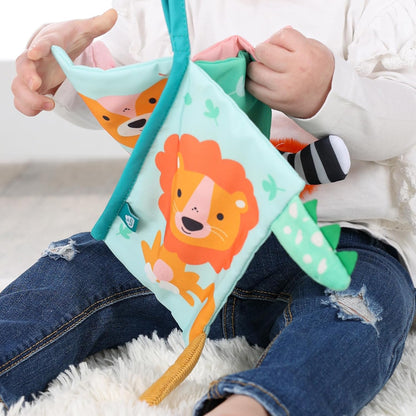SES Creative 13112 Sensory Animal Tails Cloth Book