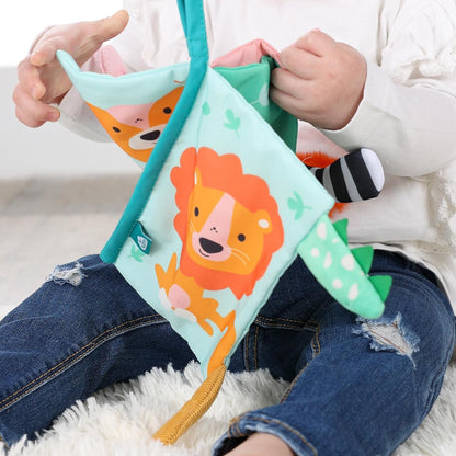 SES Creative 13112 Sensory Animal Tails Cloth Book