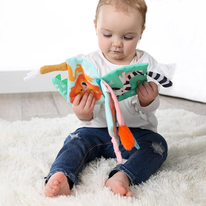 SES Creative 13112 Sensory Animal Tails Cloth Book