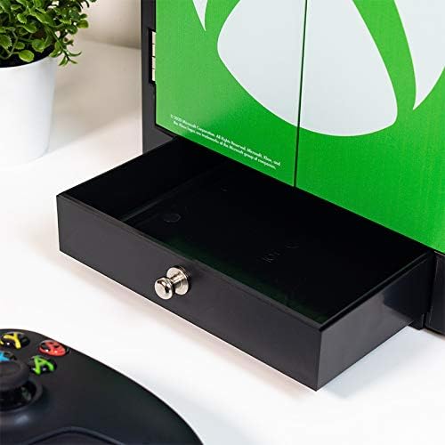 Numskull Official Xbox Series X Gaming Locker, Controller Holder, Headset Stand for PS5, Xbox Series X S, Nintendo Switch - Official Xbox Merchandise