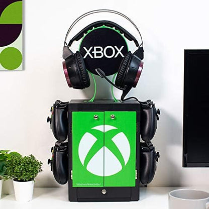 Numskull Official Xbox Series X Gaming Locker, Controller Holder, Headset Stand for PS5, Xbox Series X S, Nintendo Switch - Official Xbox Merchandise