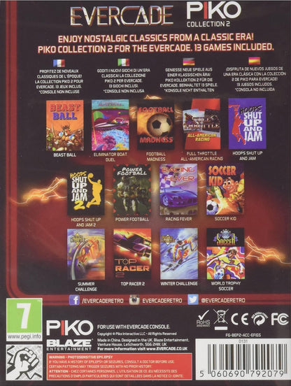 Evercade Piko Collection 2 Cartridge (Electronic Games) Blaze Evercade Piko