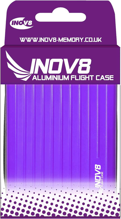 Inov8 Universal Flight Aluminium Camera Case - Purple, Suitable for Compact Cameras and Action Cameras. Inc Insta360, Go Pro, Canon, Sony, Nikon