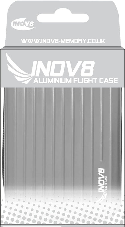 Inov8 Universal Flight Aluminium Camera Case - Metallic, Suitable for Compact Cameras and Action Cameras. Inc Insta360, Go Pro, Canon, Sony, Nikon