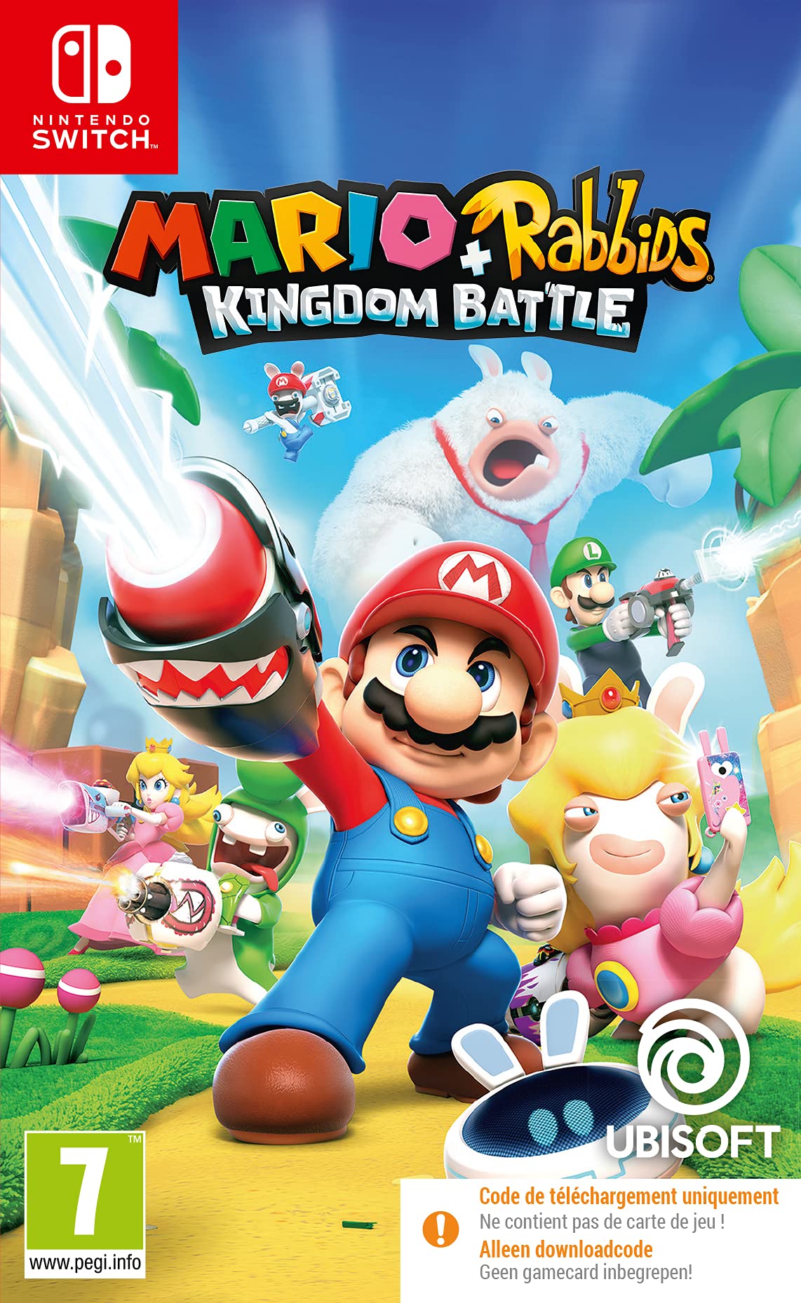 Mario + Rabbids Kingdom Battle - Code in Box (Nintendo Switch) Nintendo Switch (code in box