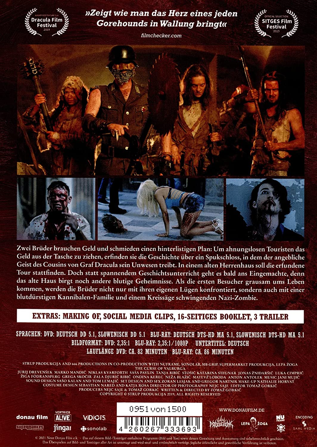 GORKIC, TOMAZ - THE CURSE OF DRACULA - LIMITED EDITION MEDIABOOK