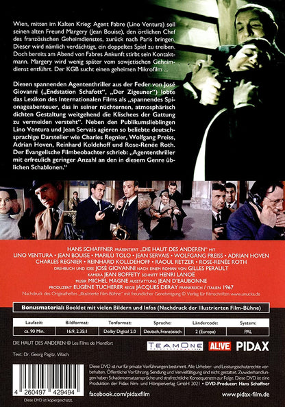 Die Haut des Anderen (Avec la peau des autres) / Hochspannender Thriller mit Starbesetzung (Pidax Film-Klassiker