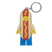 LEGO IDKE119 Hot Dog Man Keylight Keyring