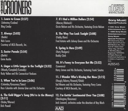 Life, Times & Music Series: Great Crooners