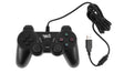 Under Control Wired Controller Black Manette Console compatible Sony PlayStation 3