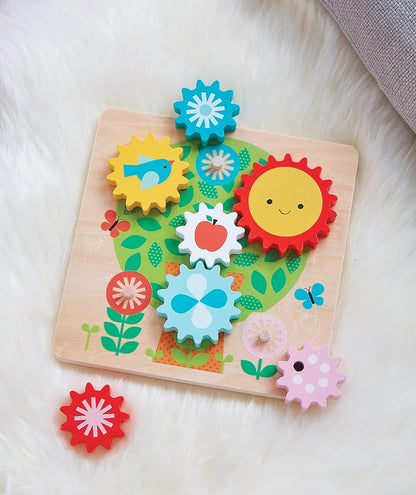 Petit Collage Busy Tree Wooden Twist Puzzle