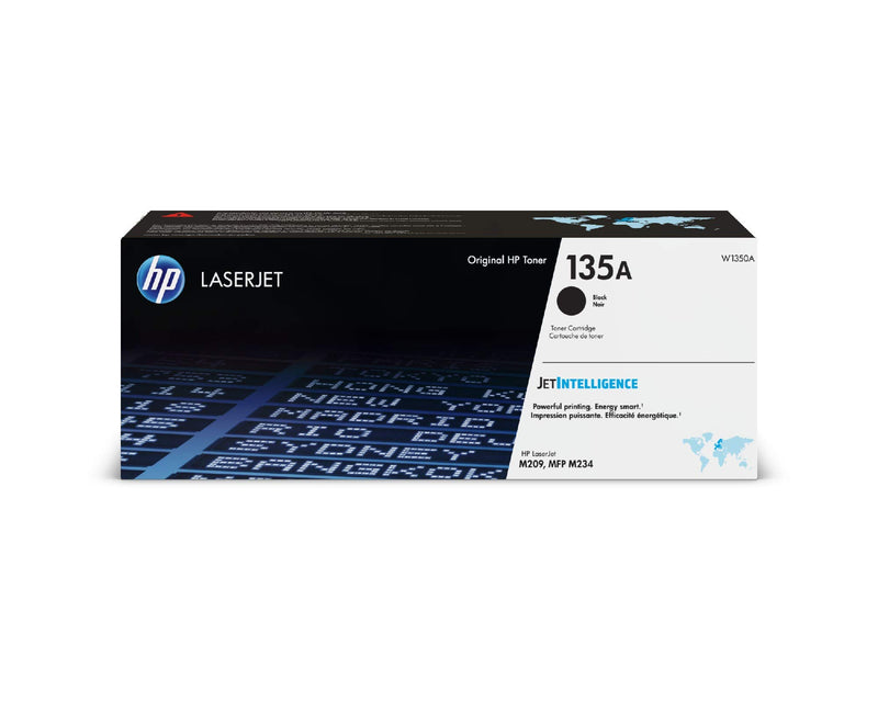 HP W1350A 135A Original LaserJet Toner Cartridge, Black, Single Pack