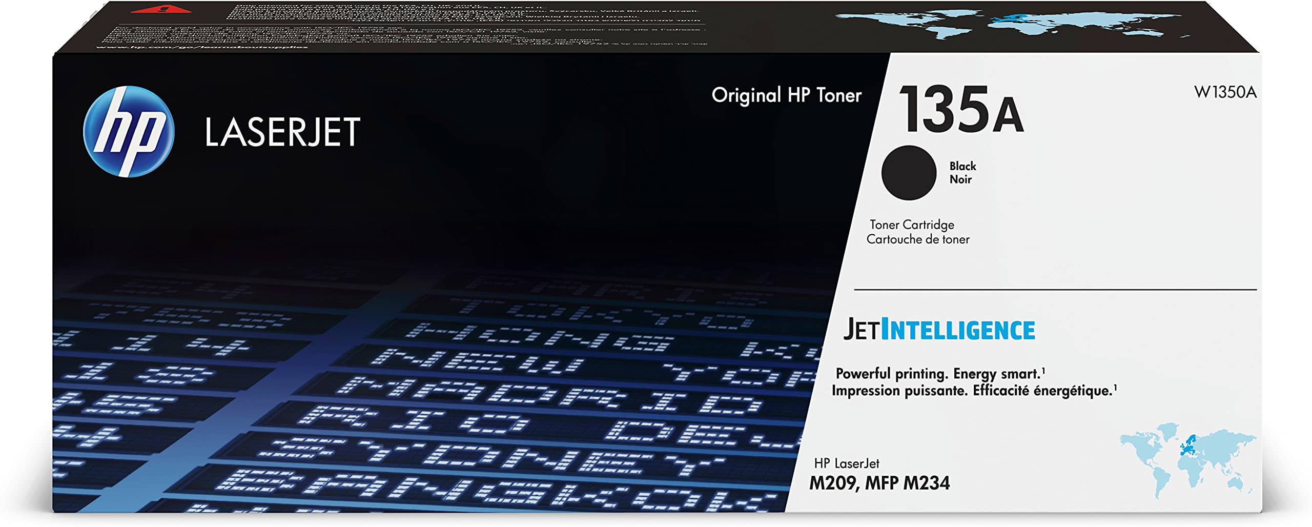 HP W1350A 135A Original LaserJet Toner Cartridge, Black, Single Pack