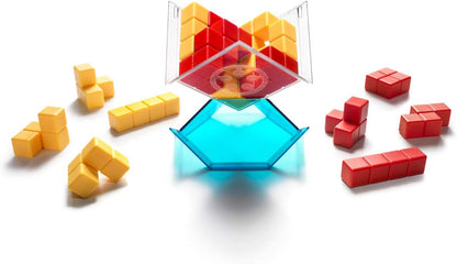 smart games - Cube Duel, 2 Player Puzzle Game, Bonus 80 Challenges for 1 Player, 10+ Years