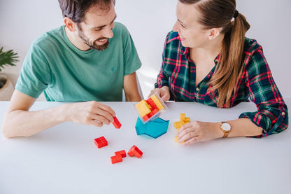 smart games - Cube Duel, 2 Player Puzzle Game, Bonus 80 Challenges for 1 Player, 10+ Years