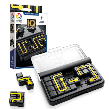 Smart Games - IQ Circuit, Puzzle Game with 120 Challenges, 8+ Years