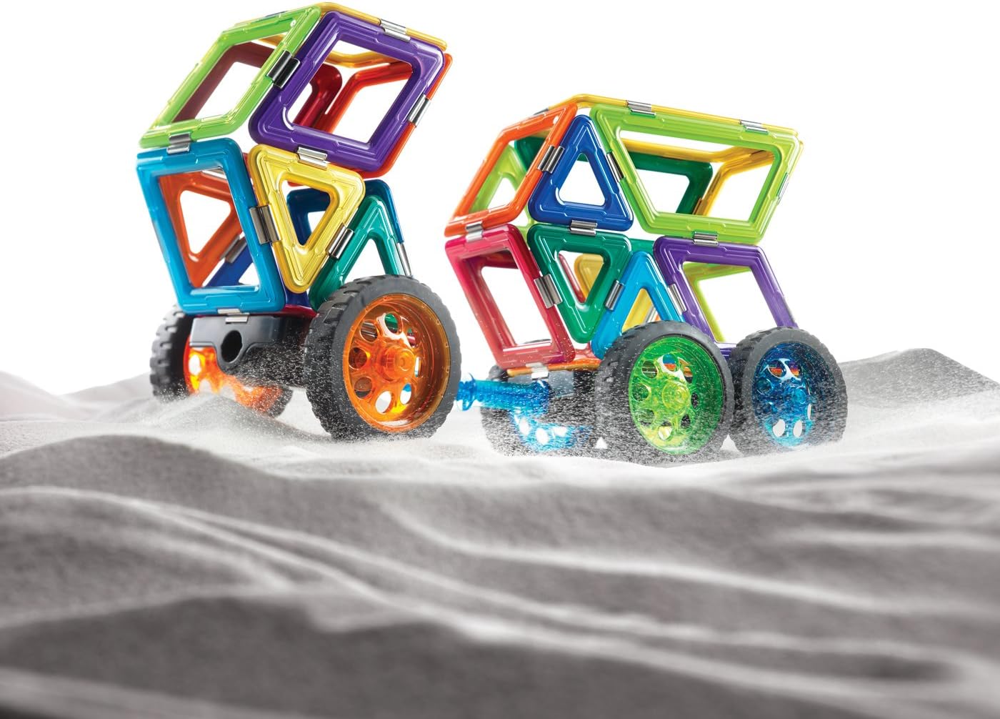 GeoSmart - Space Truck, Magnetic Construction Set, 42 pieces, 5+ Years