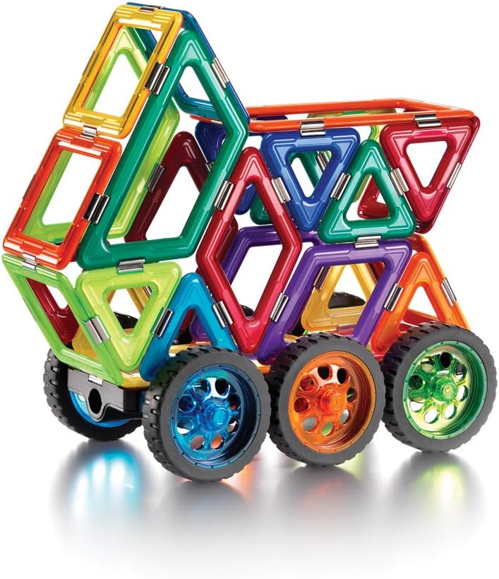GeoSmart - Space Truck, Magnetic Construction Set, 42 pieces, 5+ Years