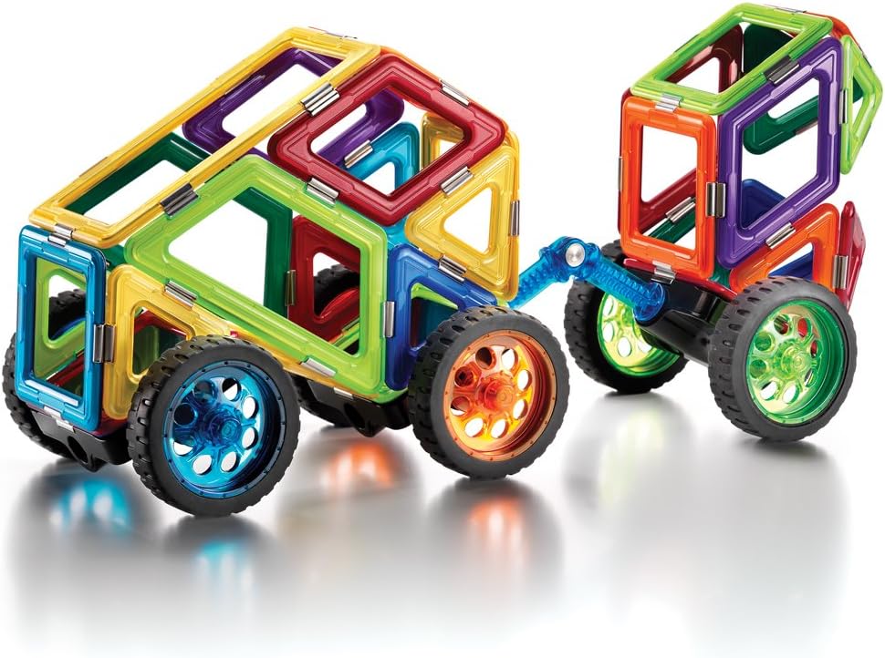 GeoSmart - Space Truck, Magnetic Construction Set, 42 pieces, 5+ Years
