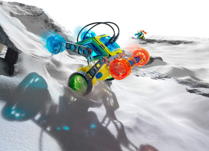 GeoSmart - Flip Bot, Magnetic Construction Set with Wireless Remote Control, 30 Pieces, 5+ Years