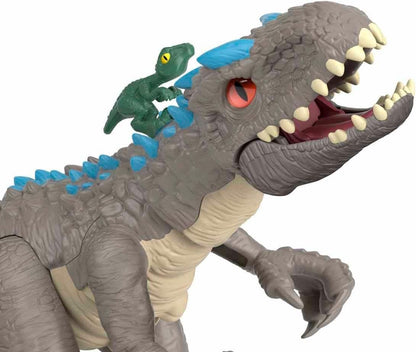 Fisher-Price Imaginext Jurassic World Indominus Rex, Dinosaurio de Juguete para niños +3 años (Mattel GMR16