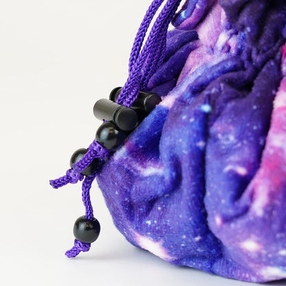 Nebula Velvet Compartment Dice Bag