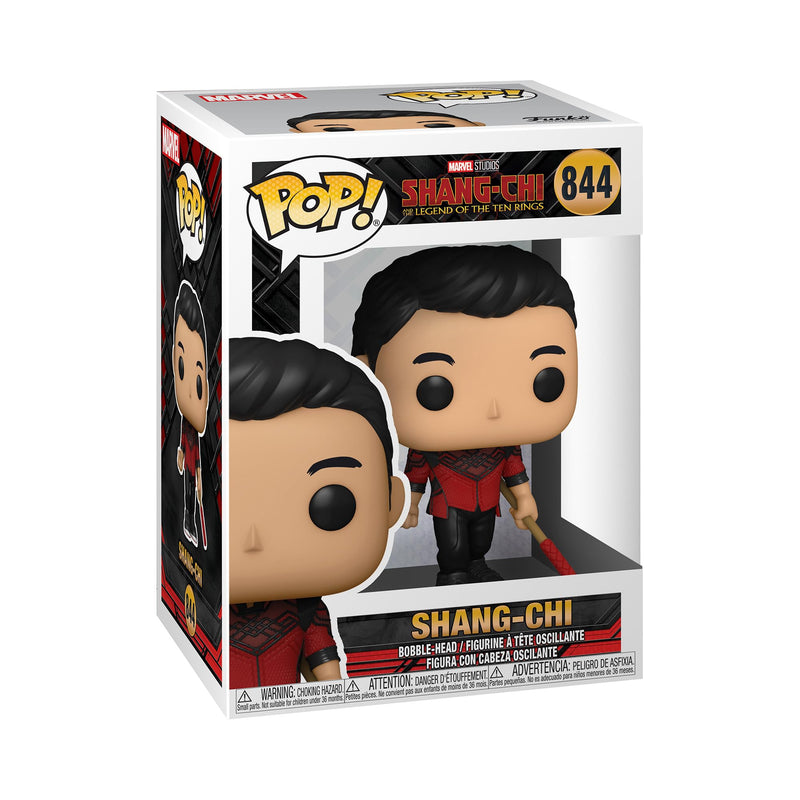 Funko POP Marvel: Shang Chi and The Legend of The Ten Rings - Shang Chi (w/Bo Staff), Multicolor, Standard
